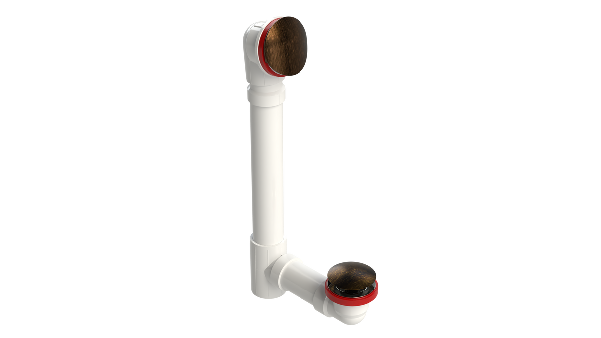 PVC OFFSET WASTE & OVERFLOW CLICKER® (5152Q)