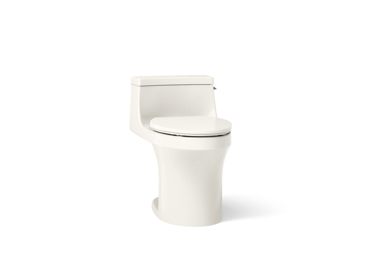 San Souci® One-piece compact elongated toilet with concealed trapway, 1.28 gpf