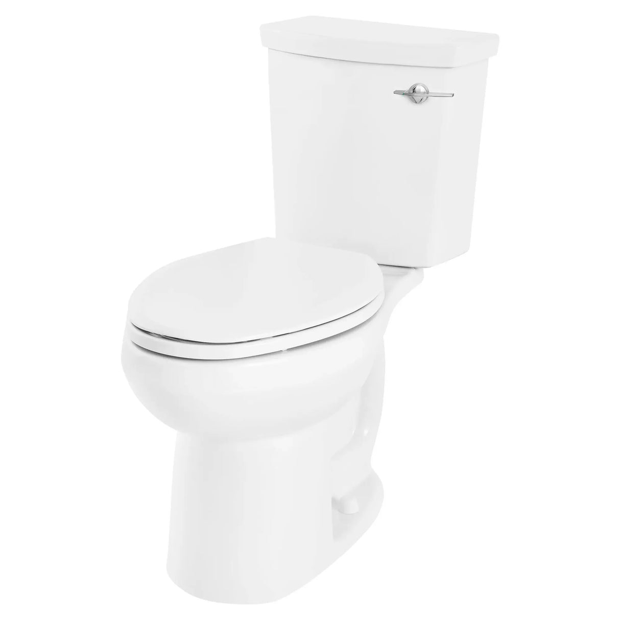 H2Option® ADA Two-Piece Dual Flush 1.28 gpf/4.8 Lpf and 0.92 gpf/3.5 Lpf Chair Height Right-Hand Trip Lever Elongated Toilet Less Seat