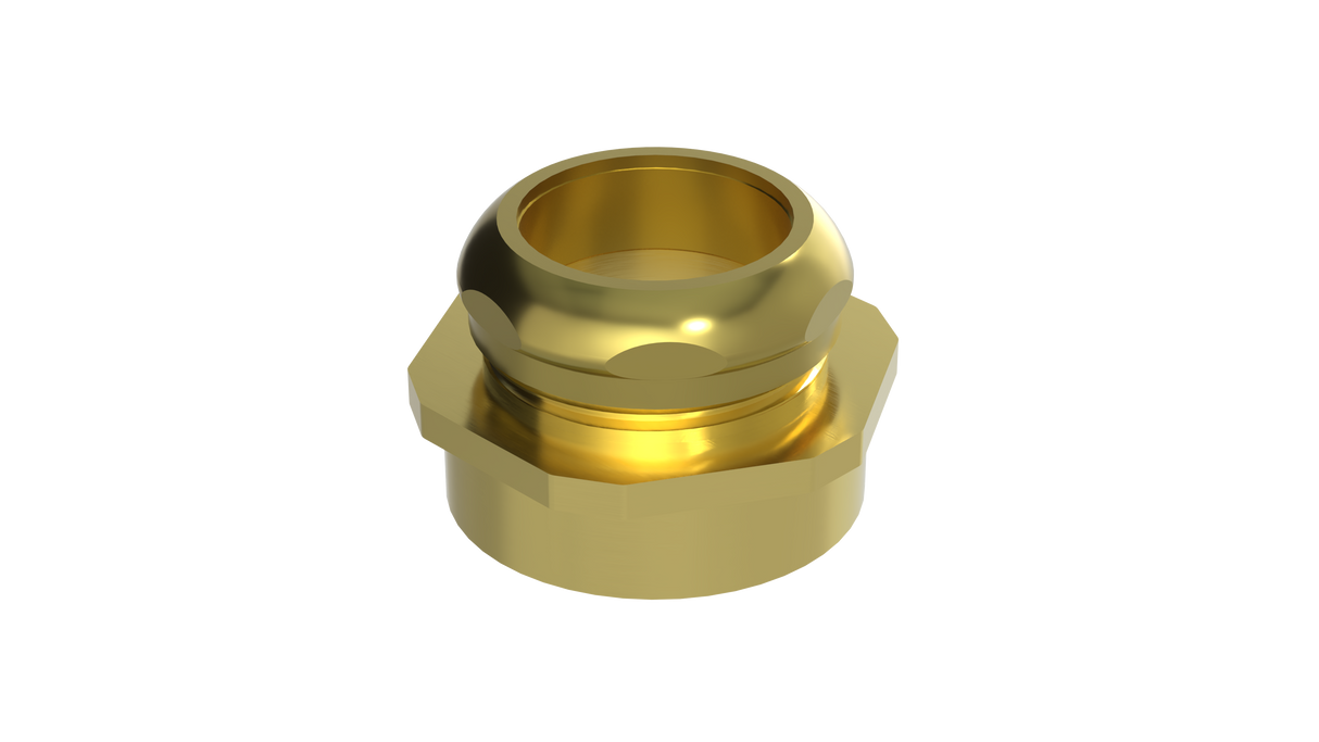 1-1/4" SJ x 1-1/2" NPT Waste Connector (525)
