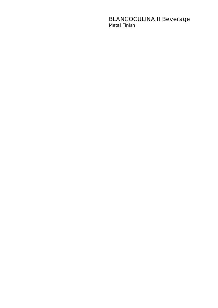BLANCOCULINA II Beverage