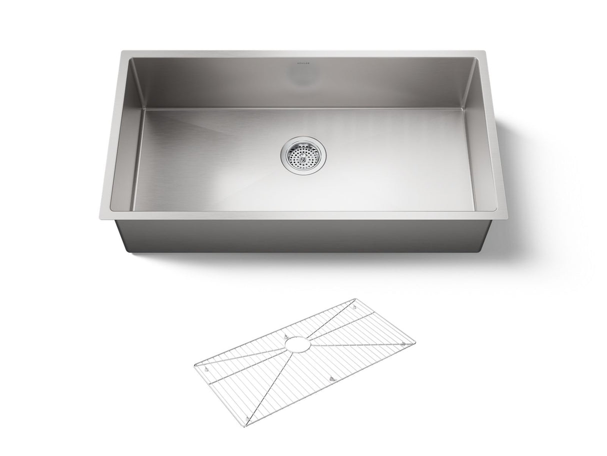 Strive® 35" undermount single-bowl kitchen sink