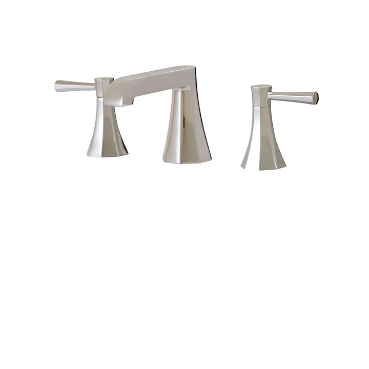 Aquabrass Short Widespread Bathroom Faucet, Rose Gold - image 1