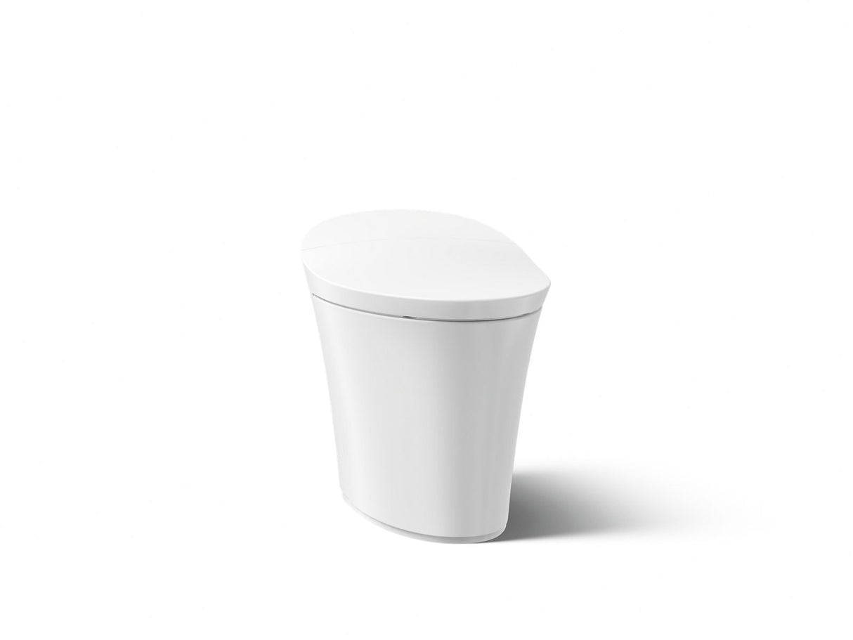 Veil® One-piece compact elongated smart toilet, dual-flush