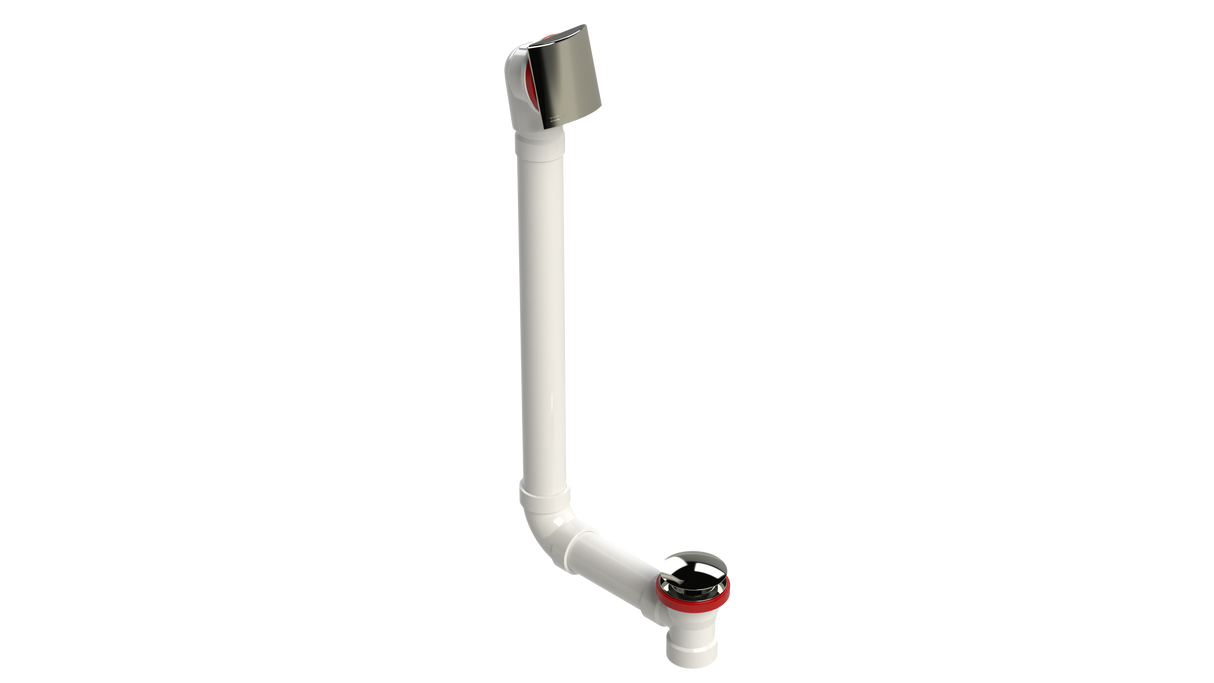 PVC DIRECT DRAIN WASTE & OVERFLOW CLICKER® EXTENDED (541DQ-20POLN)