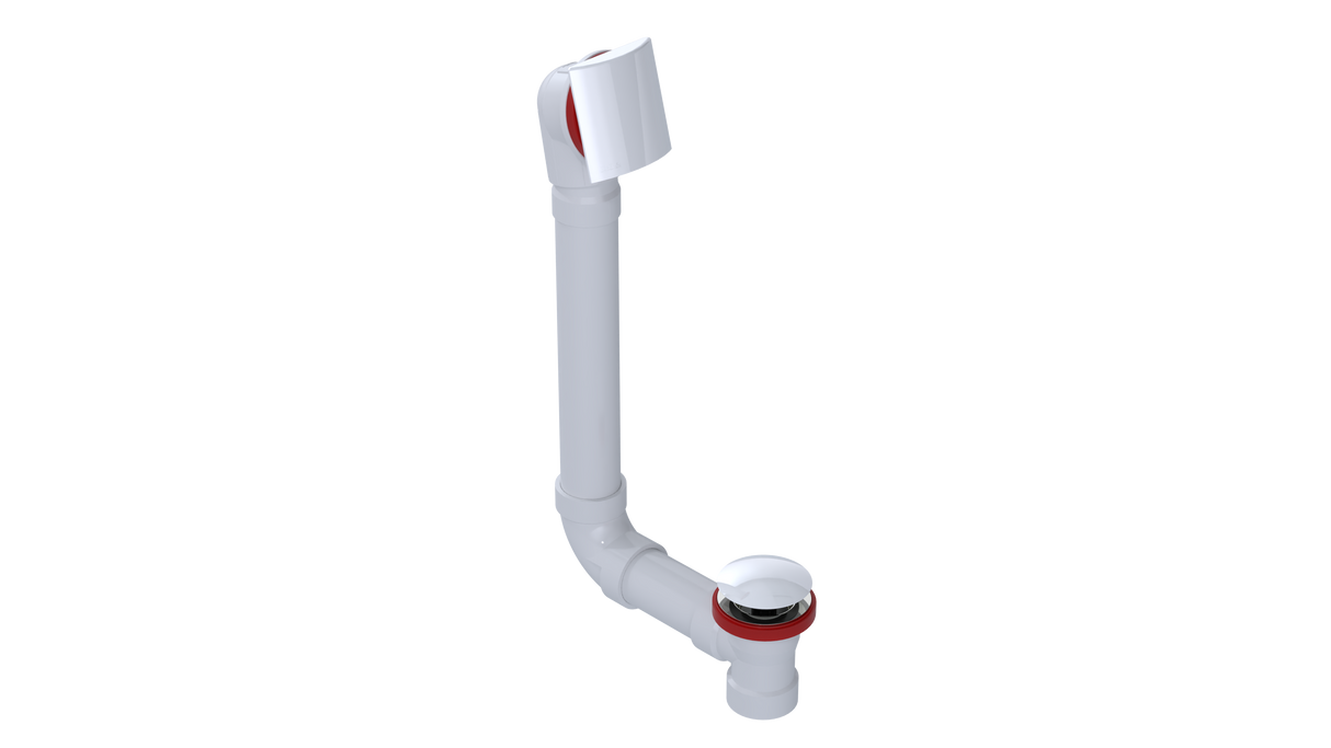 PVC DIRECT DRAIN WASTE & OVERFLOW CLICKER® EXTENDED (541DQ)