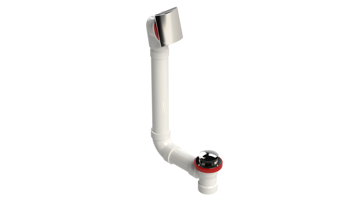 PVC DIRECT DRAIN WASTE & OVERFLOW TIP TOE (541DTIP)