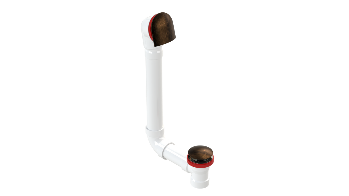 PVC DIRECT DRAIN WASTE & OVERFLOW CLICKER® (54DQ)
