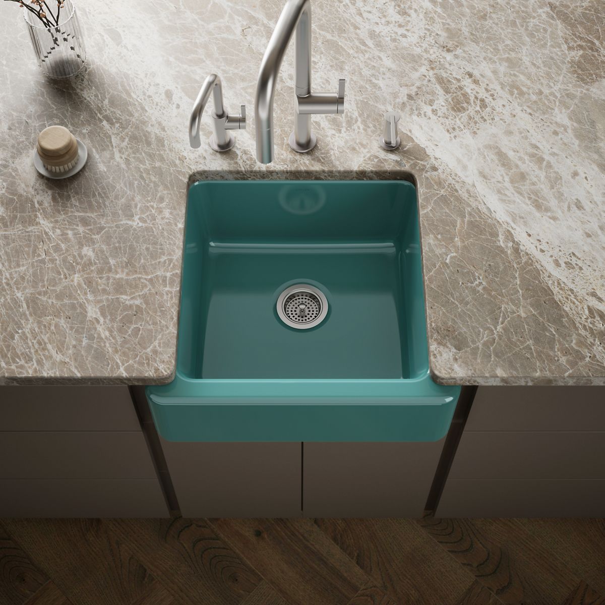 Whitehaven® 23-1/2" undermount single-bowl farmhouse kitchen sink