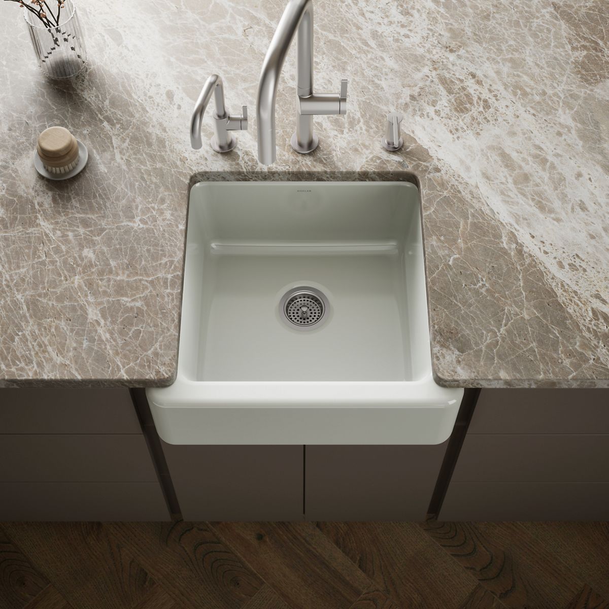 Whitehaven® 23-1/2" undermount single-bowl farmhouse kitchen sink