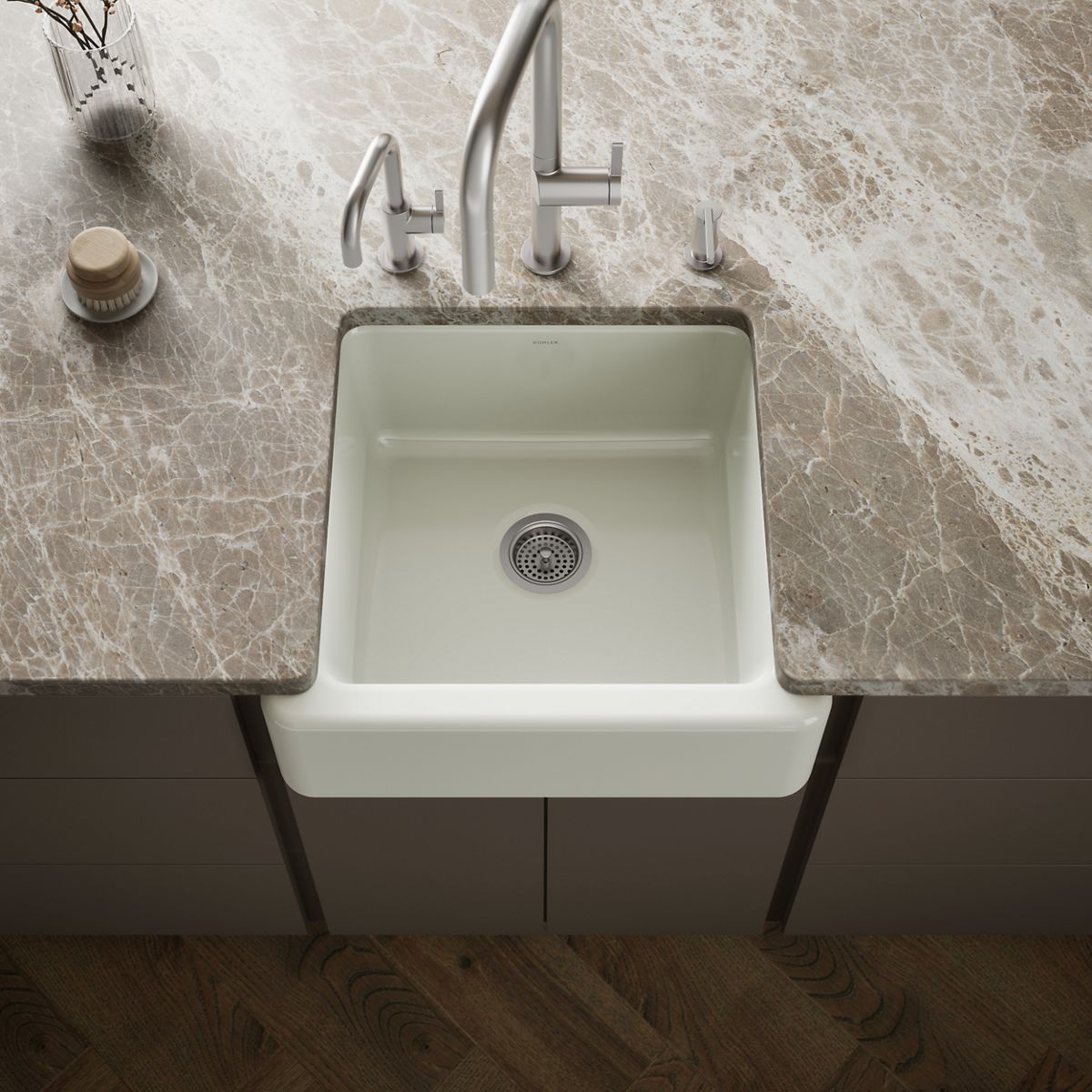 Whitehaven® 23-1/2" undermount single-bowl farmhouse kitchen sink
