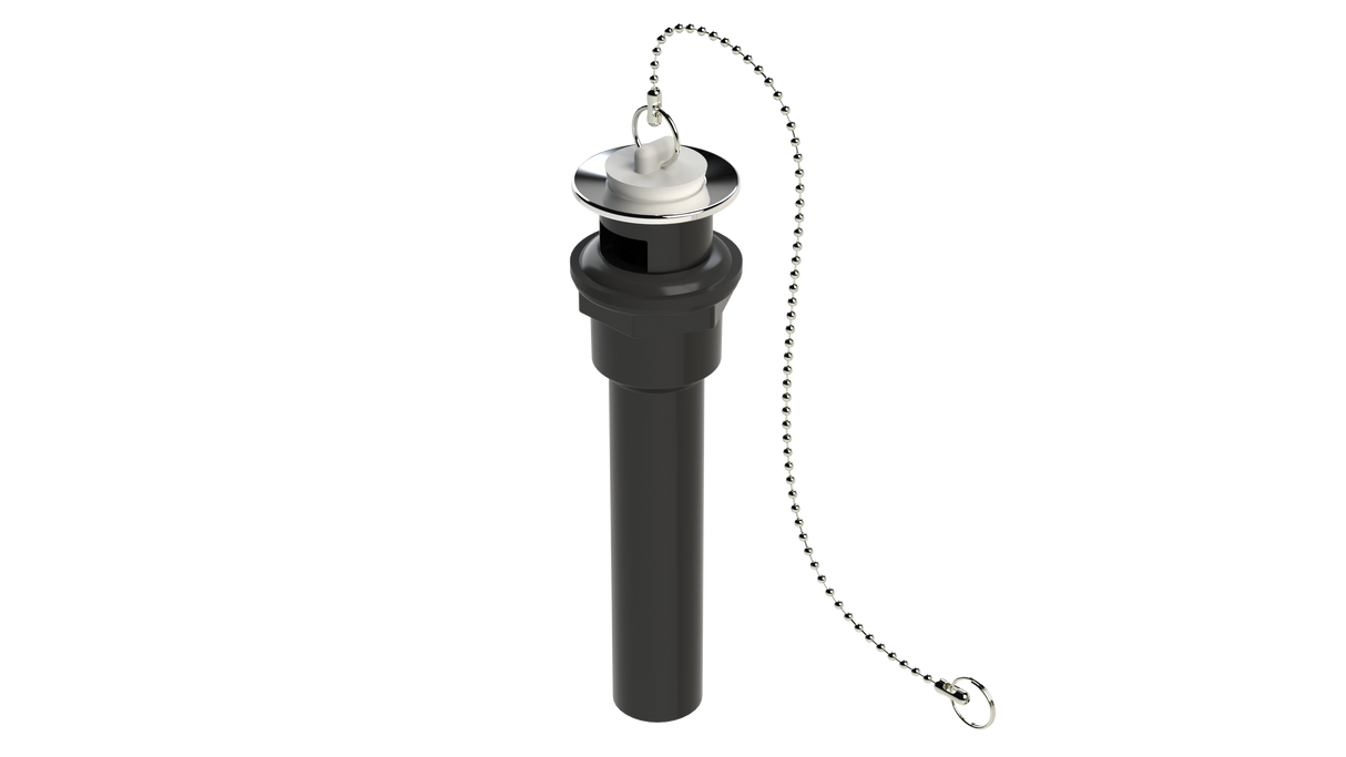 2 piece 1-1/4” Lav Drain w/ Plug & Chain (5697P)