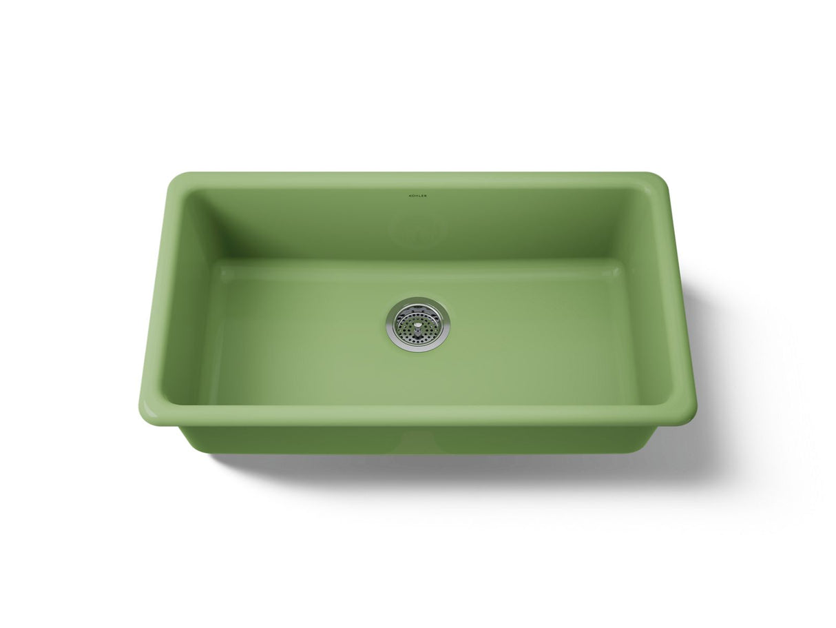Iron/Tones® 33" top-/undermount single-bowl kitchen sink