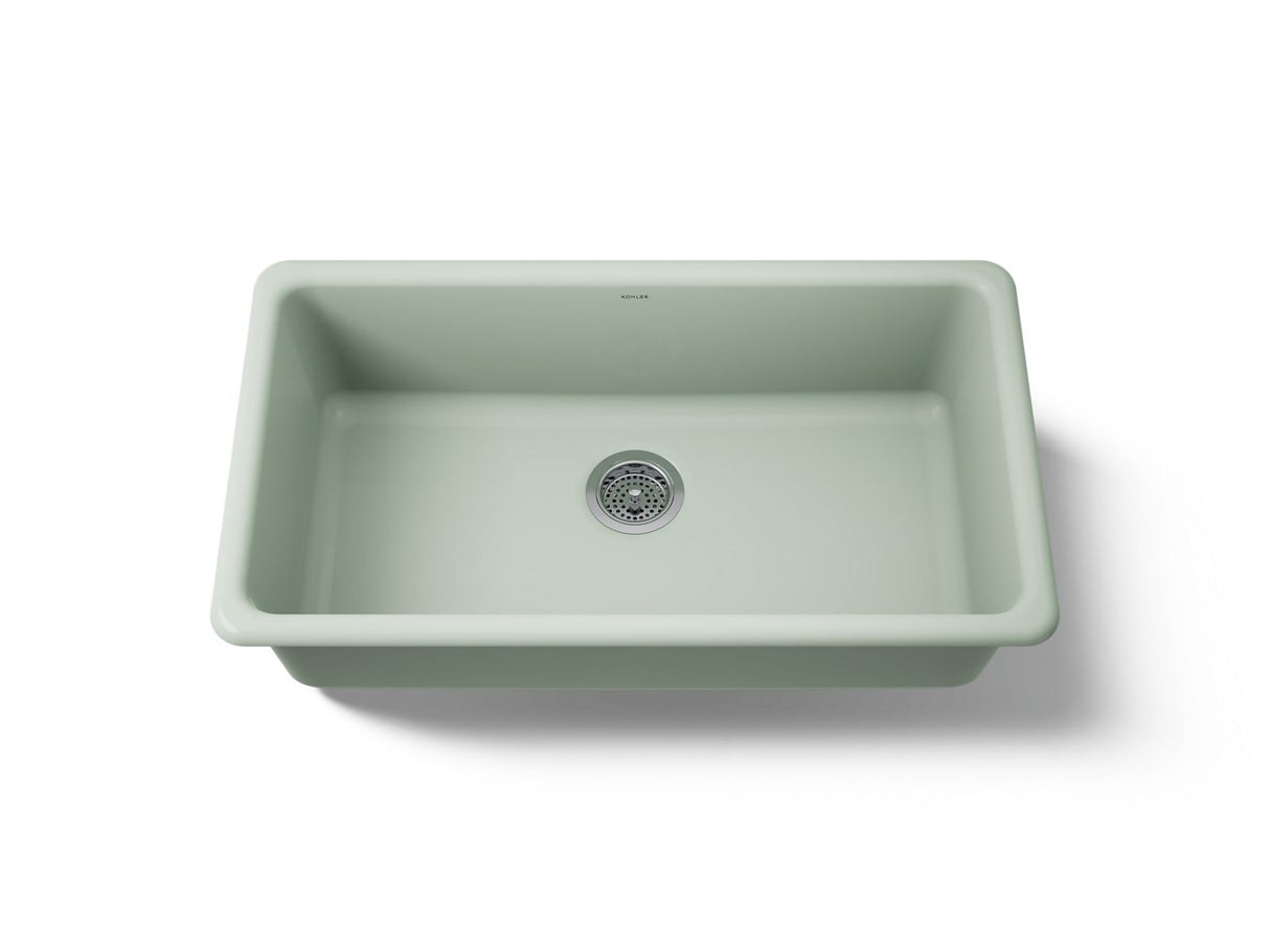 Iron/Tones® 33" top-/undermount single-bowl kitchen sink