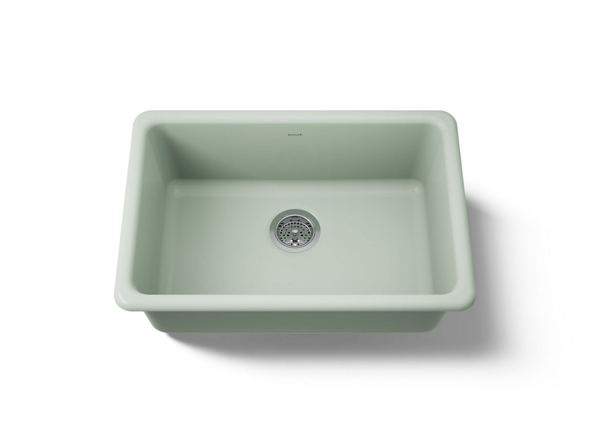 Iron/Tones® 27" top-/undermount single-bowl kitchen sink