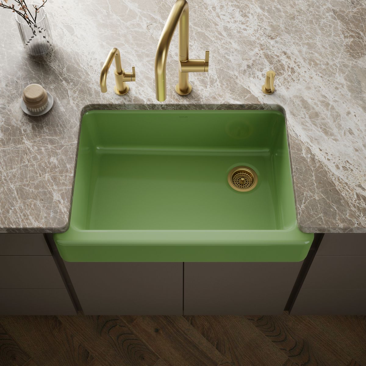 Whitehaven® 32-1/2" undermount single-bowl farmhouse kitchen sink