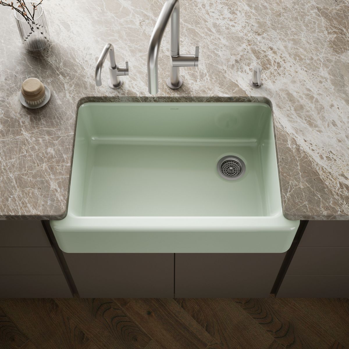 Whitehaven® 32-3/4" undermount single-bowl farmhouse kitchen sink