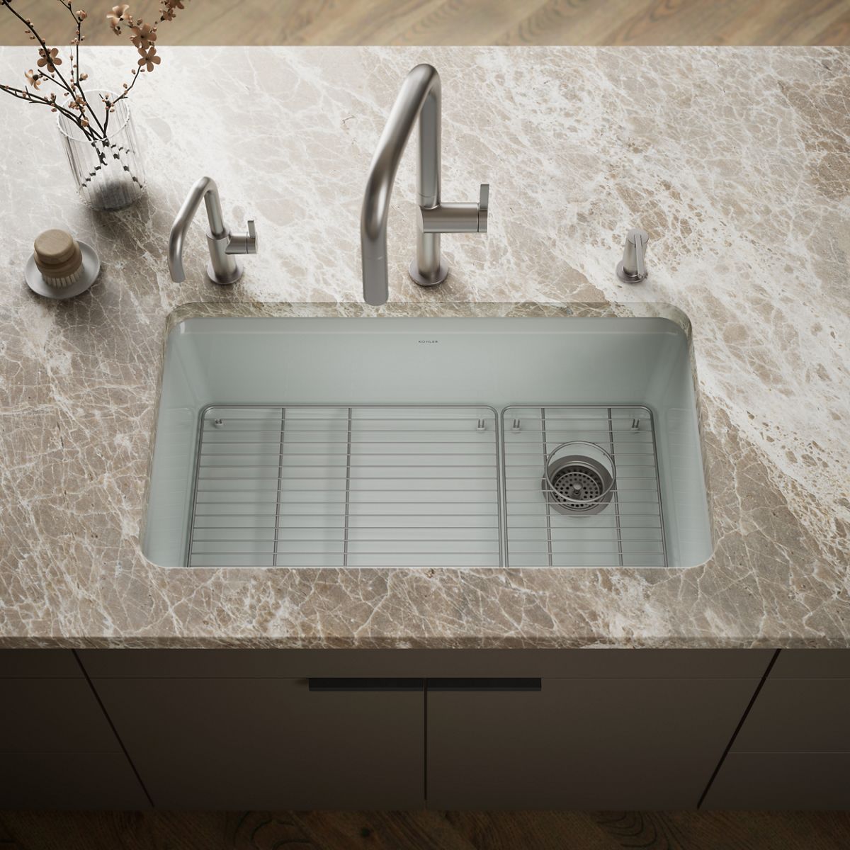 Riverby® 33" undermount single-bowl kitchen sink