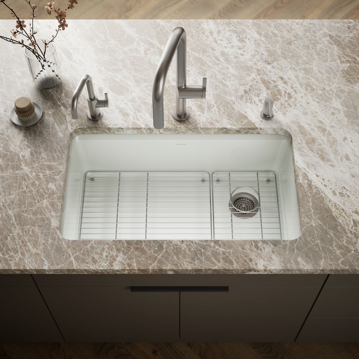 Riverby® 33" undermount single-bowl kitchen sink