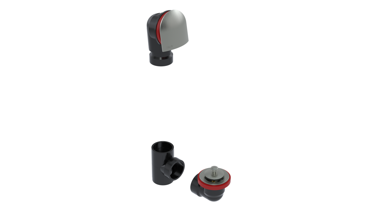 ABS OFFSET WASTE & OVERFLOW LIFT & TURN KIT (6040LK)