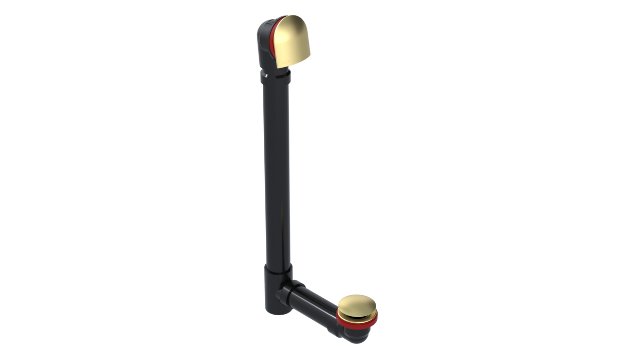 ABS OFFSET WASTE & OVERFLOW CLICKER® EXTENDED (6040Q-20BG)