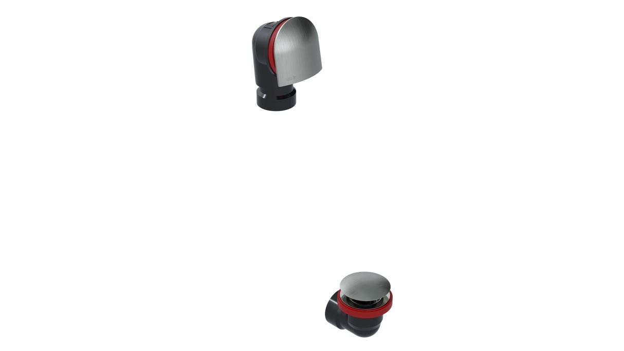 ABS OFFSET WASTE & OVERFLOW CLICKER® HALF KIT (6040QHK)