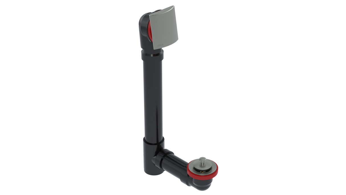 ABS OFFSET WASTE & OVERFLOW LIFT & TURN (6041L)