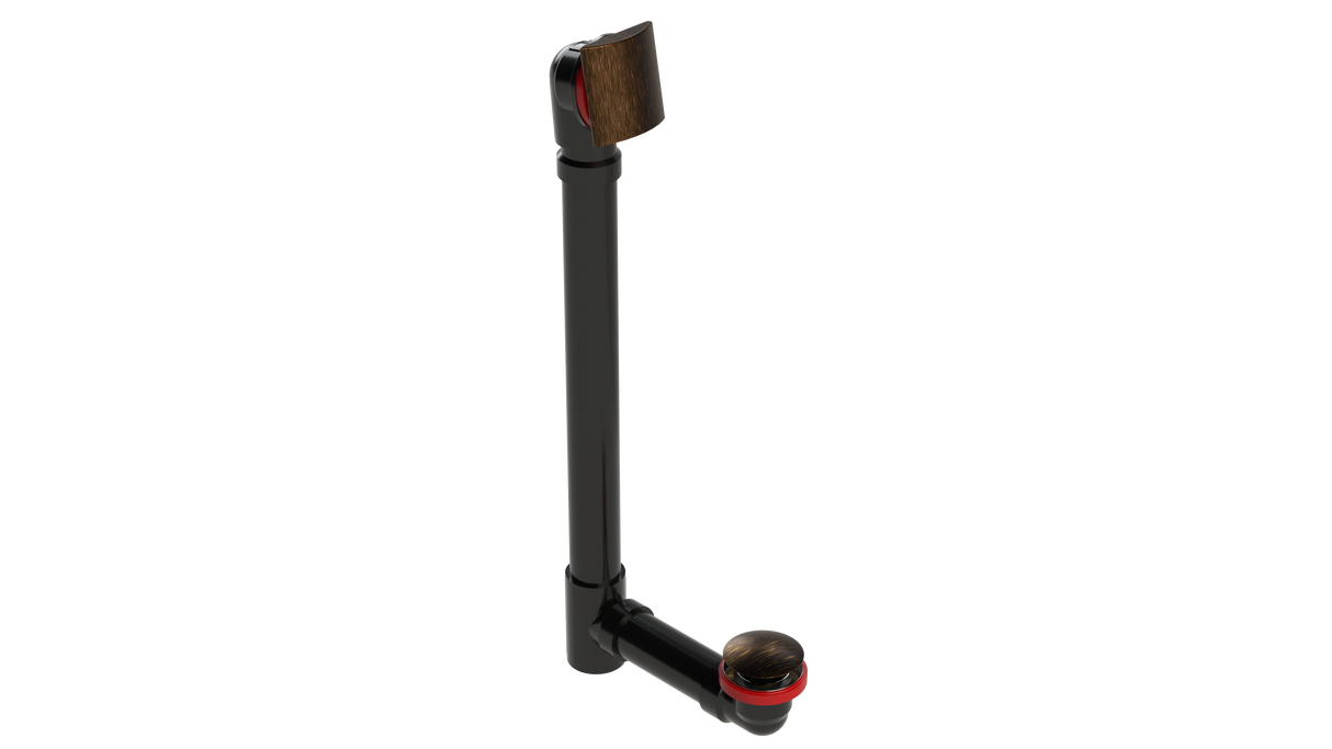 ABS OFFSET WASTE & OVERFLOW CLICKER® EXTENDED (6041Q-20VB)