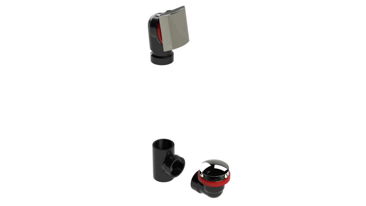 ABS OFFSET WASTE & OVERFLOW CLICKER® KIT (6041QK)