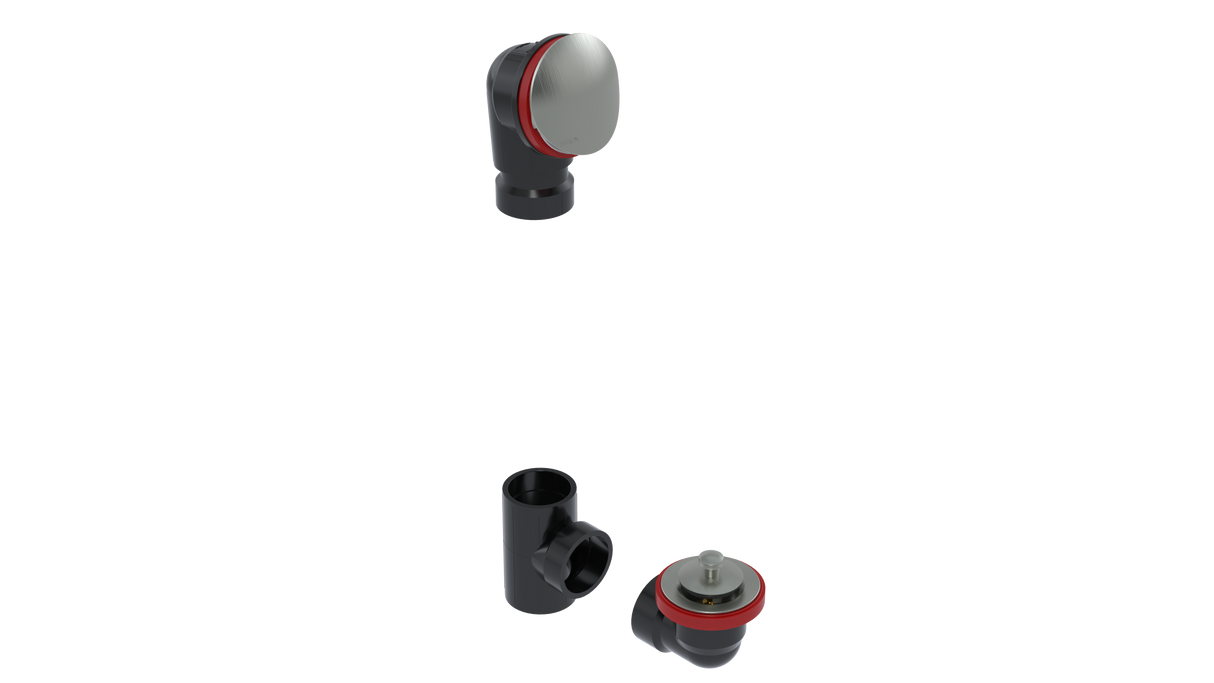 ABS OFFSET WASTE & OVERFLOW LIFT & TURN KIT (6042LK)
