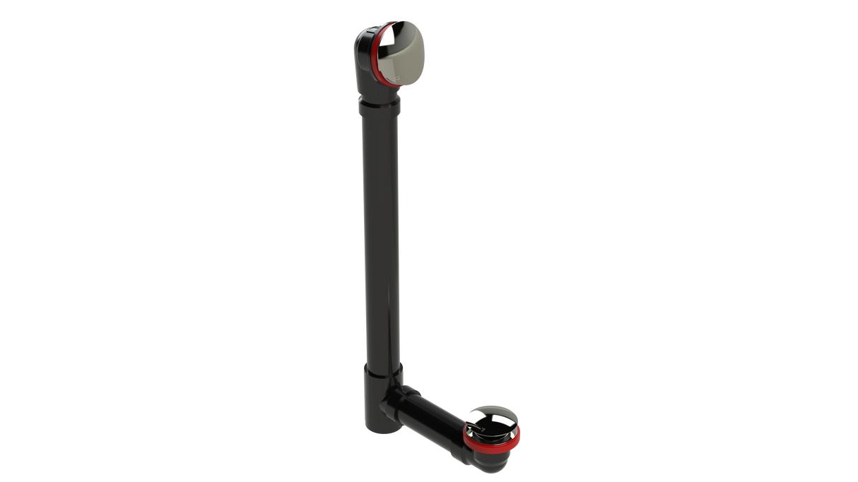ABS OFFSET WASTE & OVERFLOW CLICKER® EXTENDED (6042Q-20POLN)