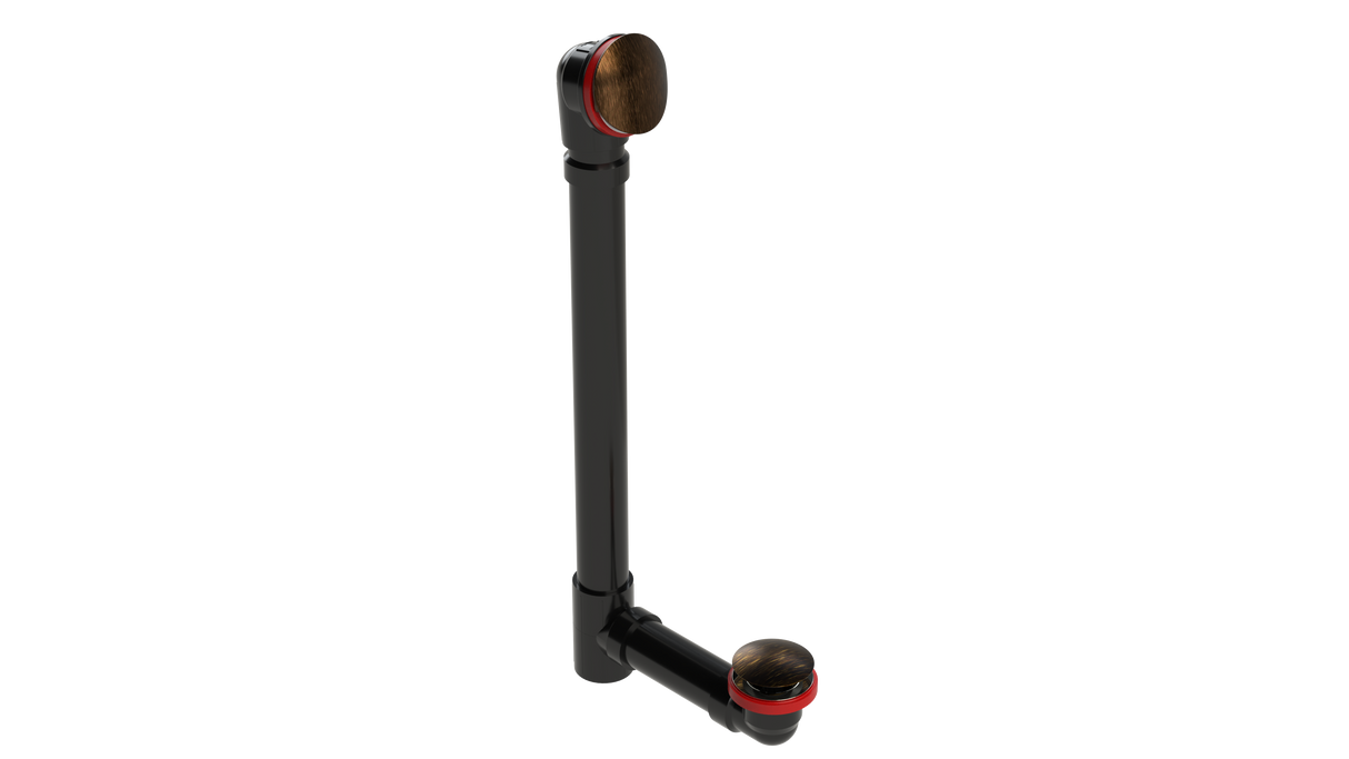 ABS OFFSET WASTE & OVERFLOW CLICKER® EXTENDED (6042Q-20VB)