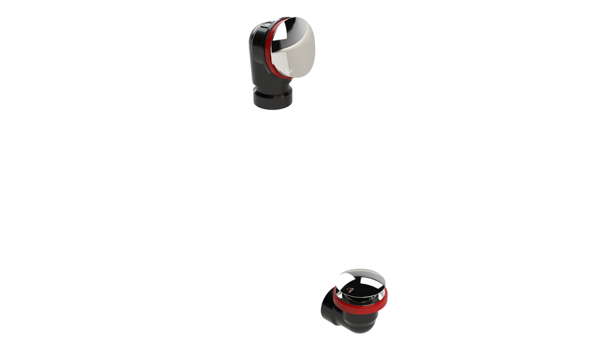 ABS OFFSET WASTE & OVERFLOW CLICKER® HALF KIT (6042QHK)