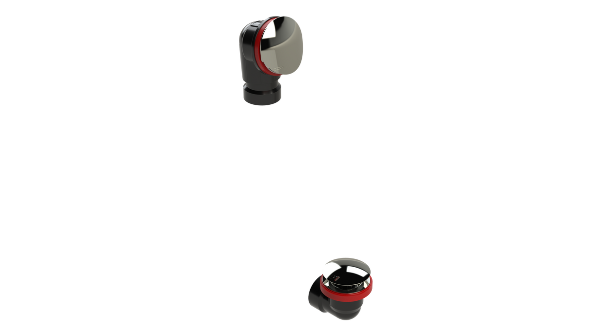 ABS OFFSET WASTE & OVERFLOW CLICKER® HALF KIT (6042QHK)
