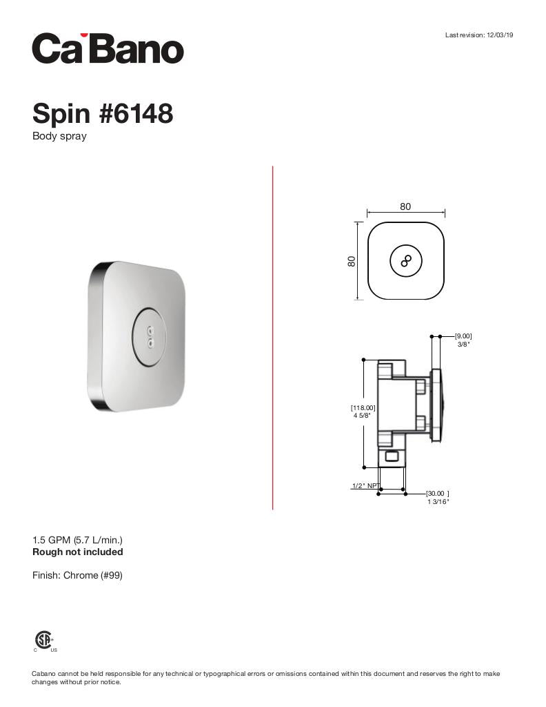 Cabano Spin body spray - image 2