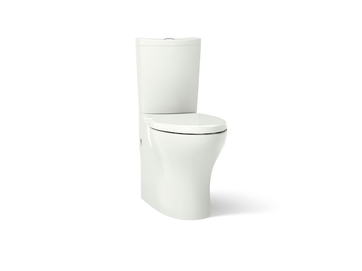 Persuade® Curv Two-piece elongated toilet with skirted trapway, dual-flush