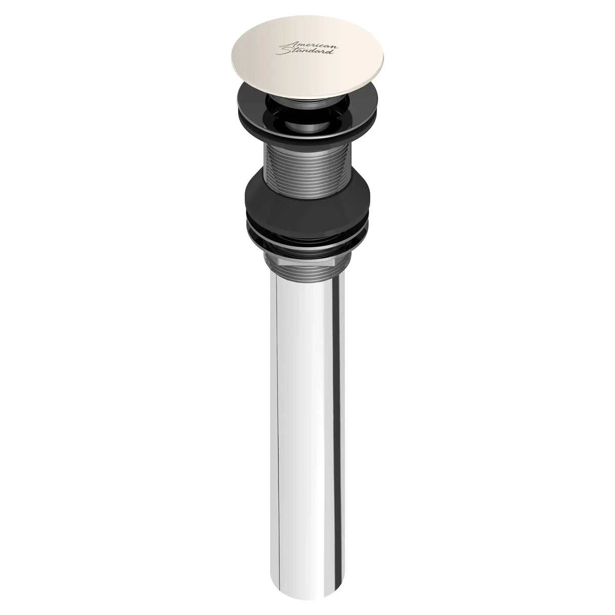 Push Pop-up Drain Without Overflow