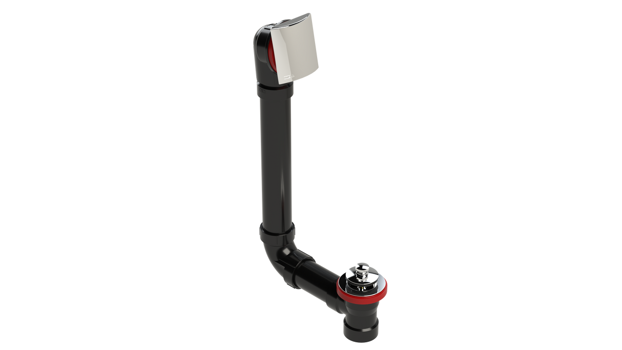 ABS DIRECT DRAIN WASTE & OVERFLOW PUSH-PULL (641DPP-CP)