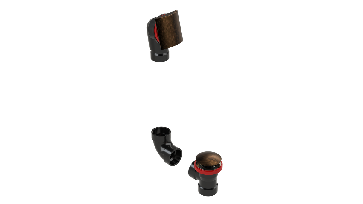 ABS DIRECT DRAIN WASTE & OVERFLOW CLICKER® KIT (641DQK)