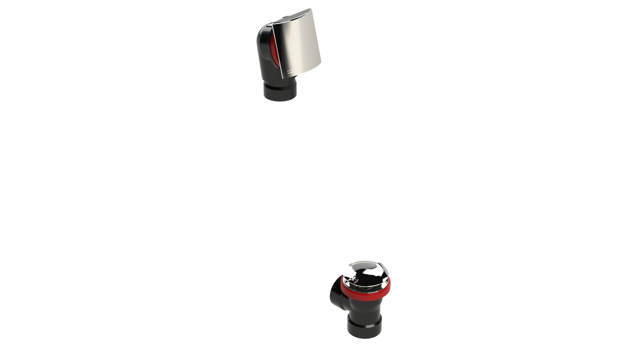 ABS WASTE & OVERFLOW TWIRL® HALF KIT (641DTHK)