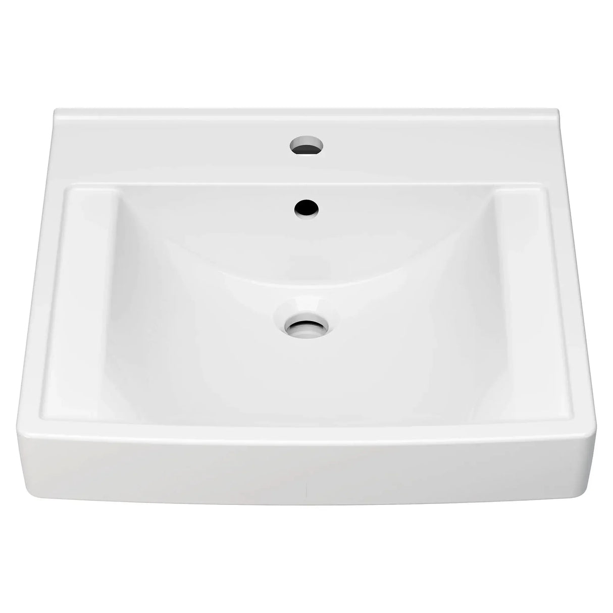 Decorum® 21 x 20-1/4-Inch (533 x 514 mm) Wall-Hung EverClean® Sink With Center Hole Only