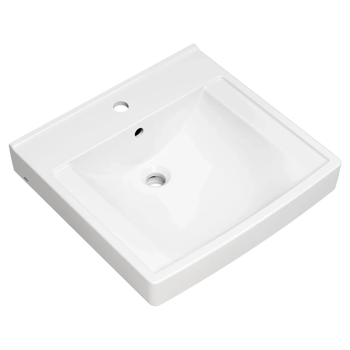 Decorum® 21 x 20-1/4-Inch (533 x 514 mm) Wall-Hung EverClean® Sink With Center Hole Only