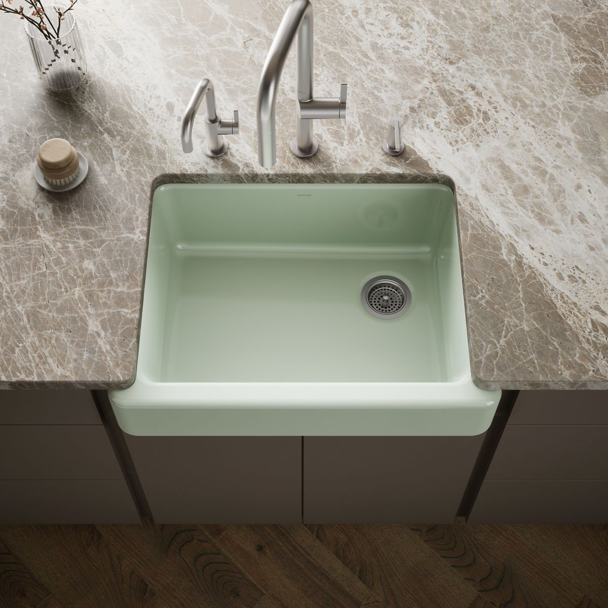 Whitehaven® 29-1/2" undermount single-bowl farmhouse kitchen sink