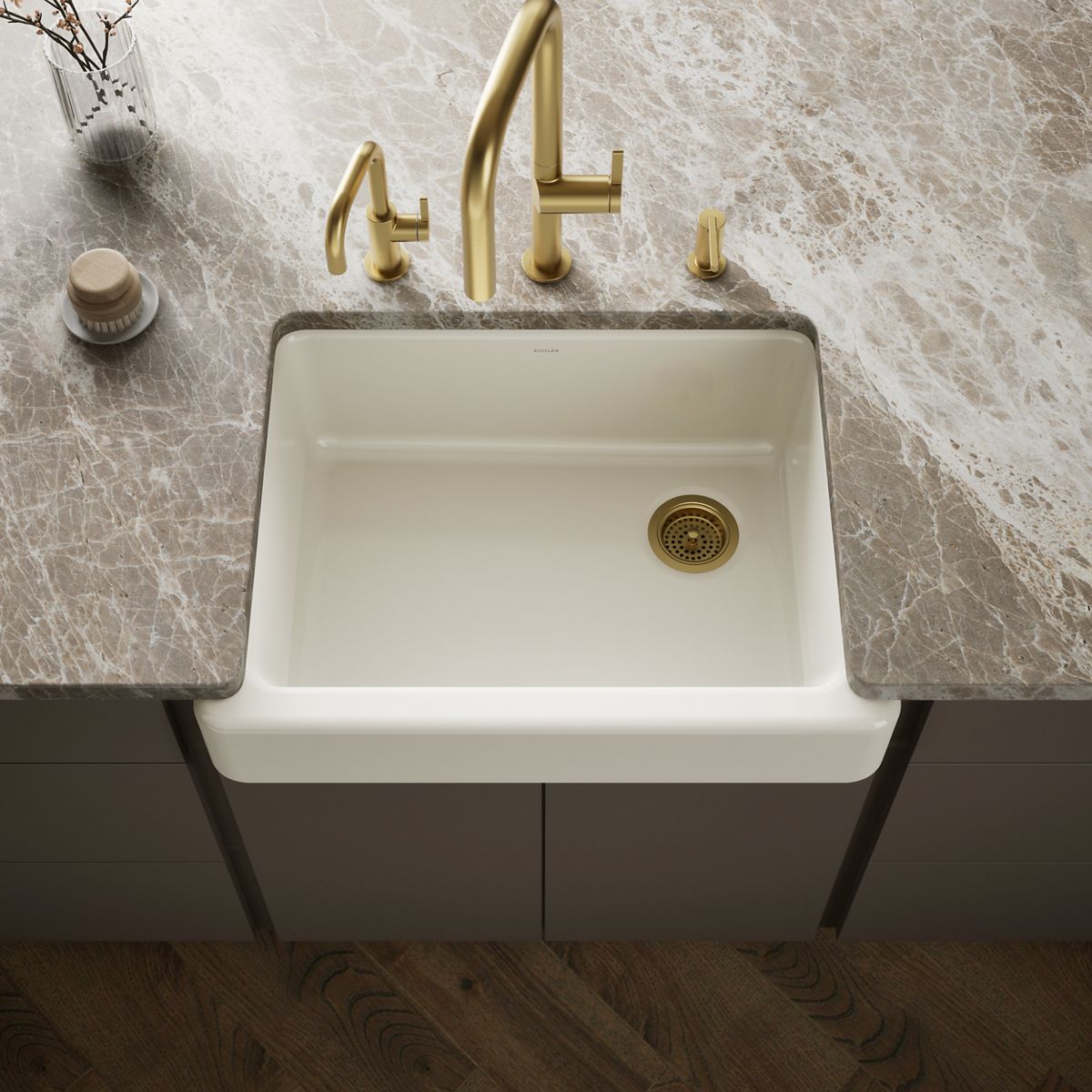 Whitehaven® 29-1/2" undermount single-bowl farmhouse kitchen sink