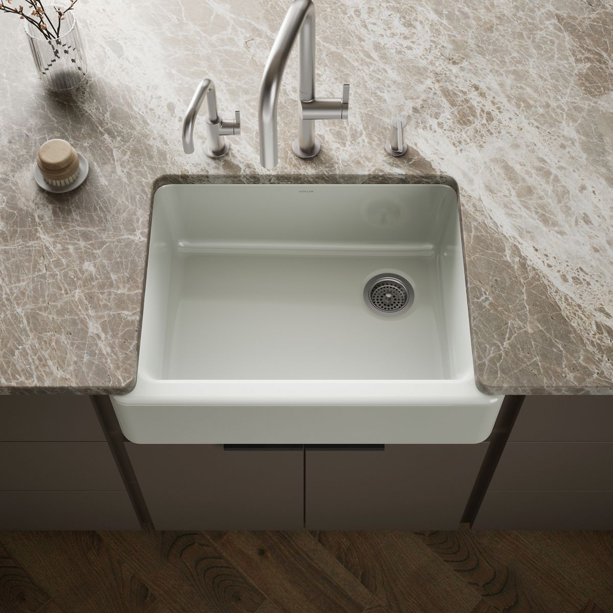 Whitehaven® 29-3/4" undermount single-bowl farmhouse kitchen sink