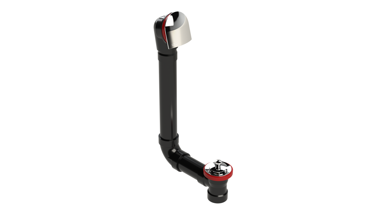 ABS DIRECT DRAIN WASTE & OVERFLOW LIFT & TURN (64DL)