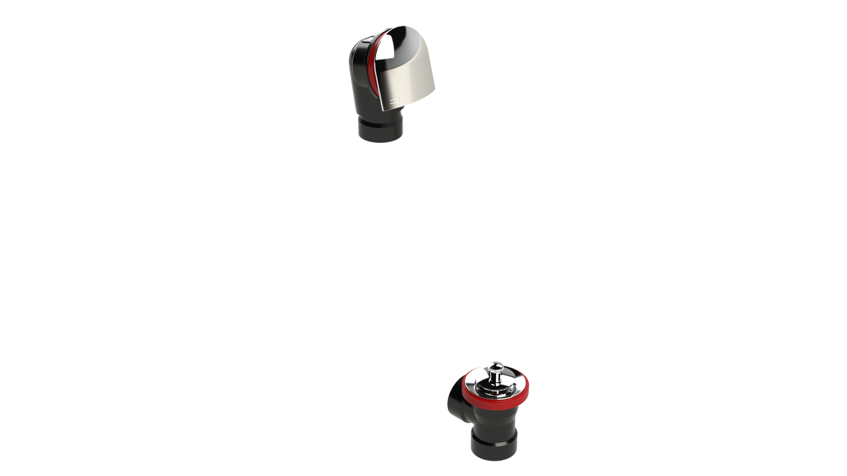ABS DIRECT DRAIN WASTE & OVERFLOW LIFT & TURN HALF KIT (64DLHK)