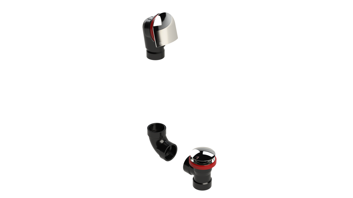 ABS DIRECT DRAIN WASTE & OVERFLOW CLICKER® KIT (64DQK)