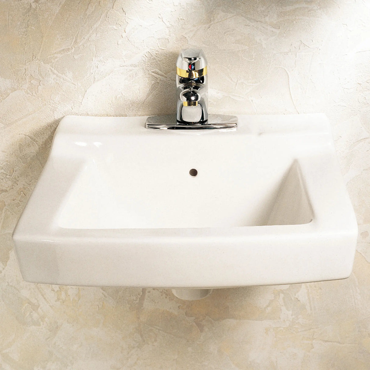Declyn® Wall-Hung Sink With 4-Inch Centerset, Wall Hanger Included