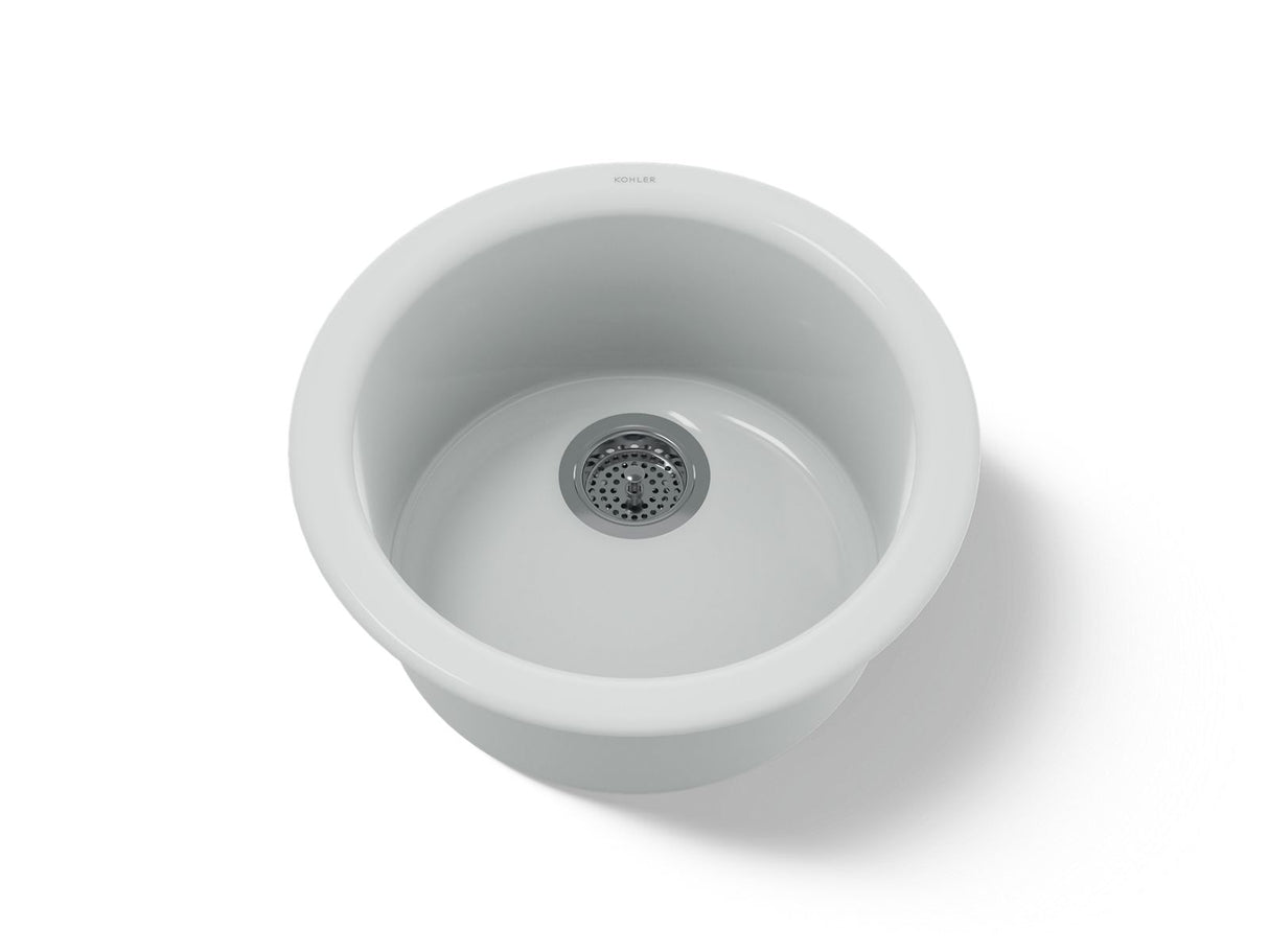 Porto Fino™ 18-1/2" top-/undermount single-bowl bar sink